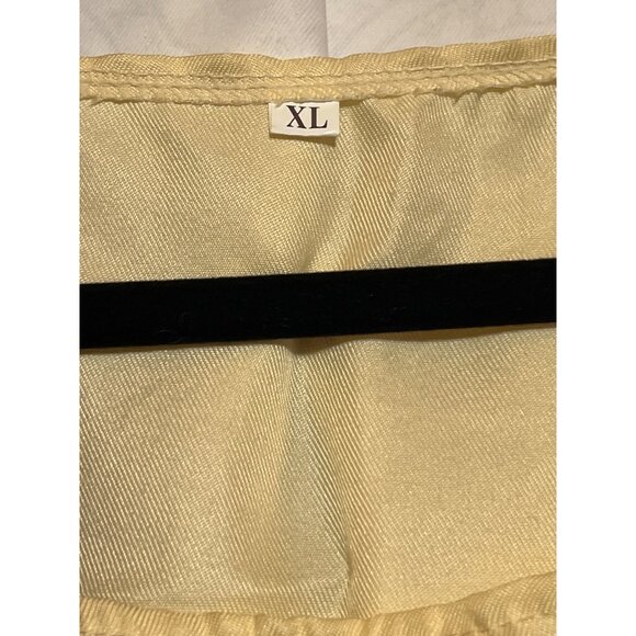 Yellow & Red Costume Robe With Rope Waist Tie - Picture 6 of 12